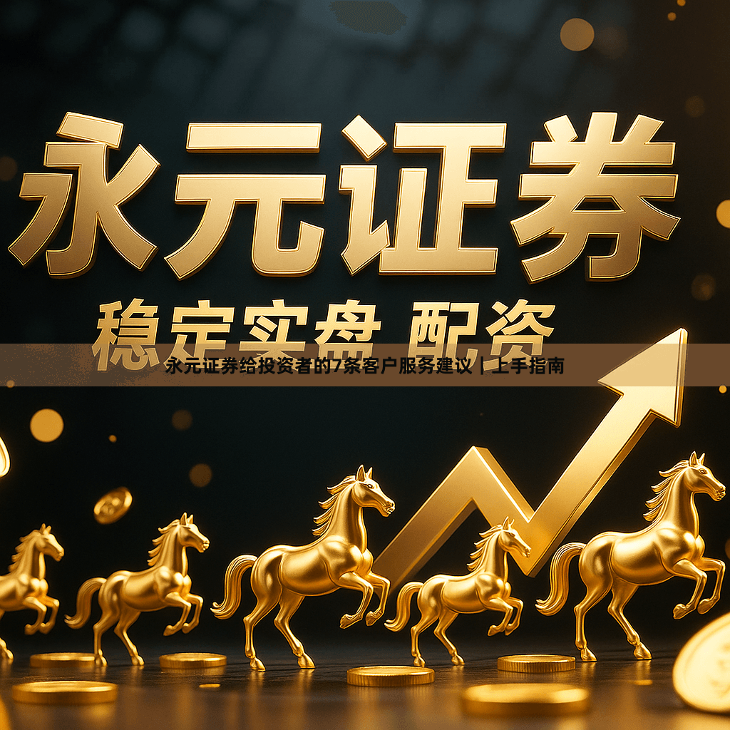 永元证券给投资者的7条客户服务建议｜上手指南