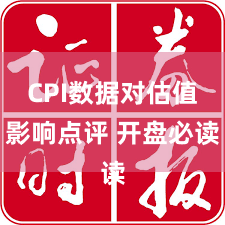 CPI数据对估值影响点评 开盘必读